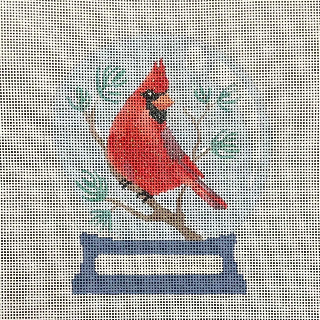 Cardinal Snow Globe